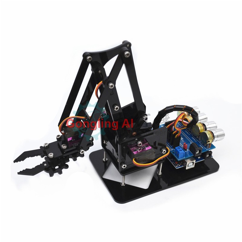 Diy Kit Elektronik - STEM 4 DOF 로봇 암 서보