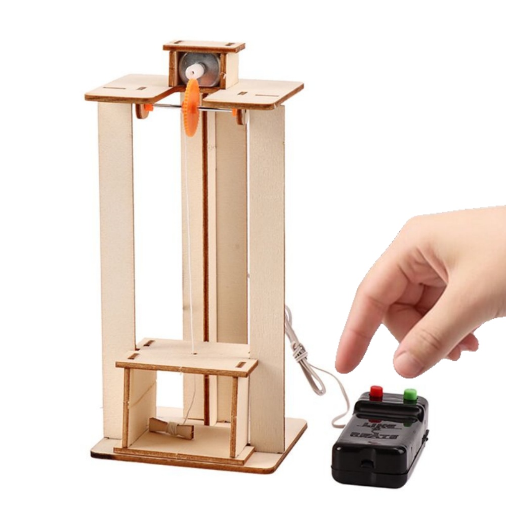 Diy Kit Elektronik - DIY 전기 엘리베이터 리프트 모델 퍼즐
