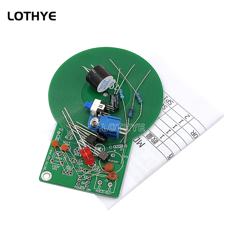 Diy Wearable Electronics - DC 3V-5V 금속 탐지기 키트 DIY
