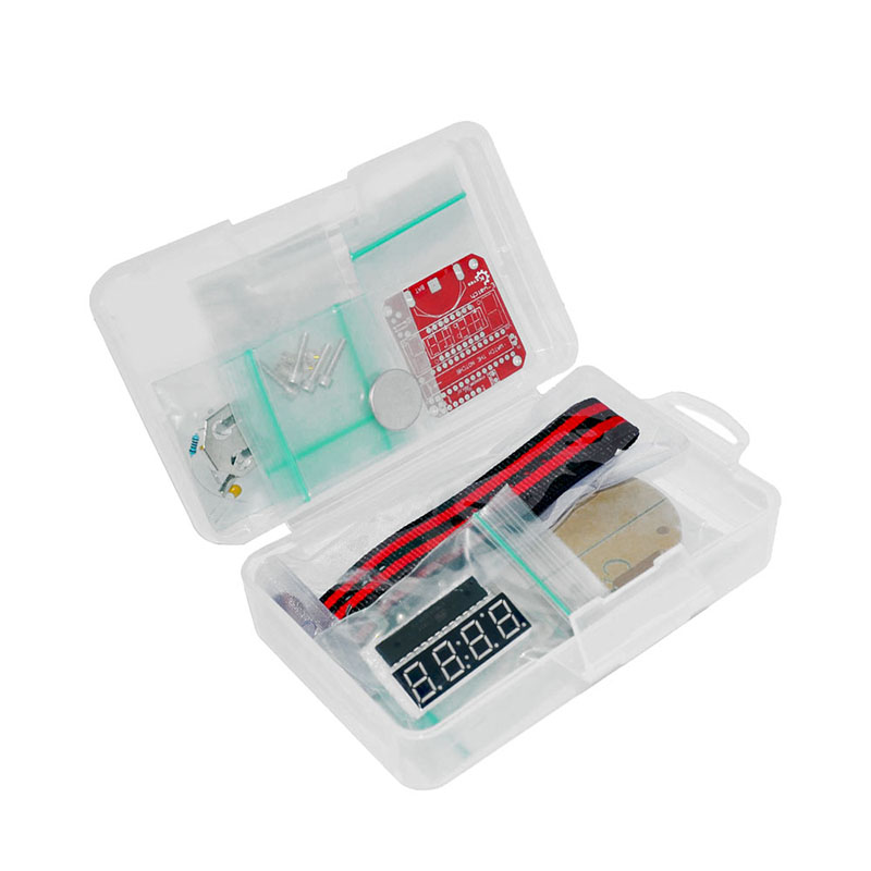 단일 칩 LED 키트 시계, DIY 빅 타임 전자 시계 - Diy Electronics Learning Kit 리뷰 및 가격