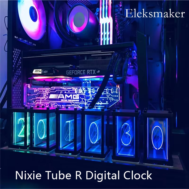 EleksMaker Nixie 튜브 R 6 비트 디지털 - R/Diy Electronics 리뷰 및 가격