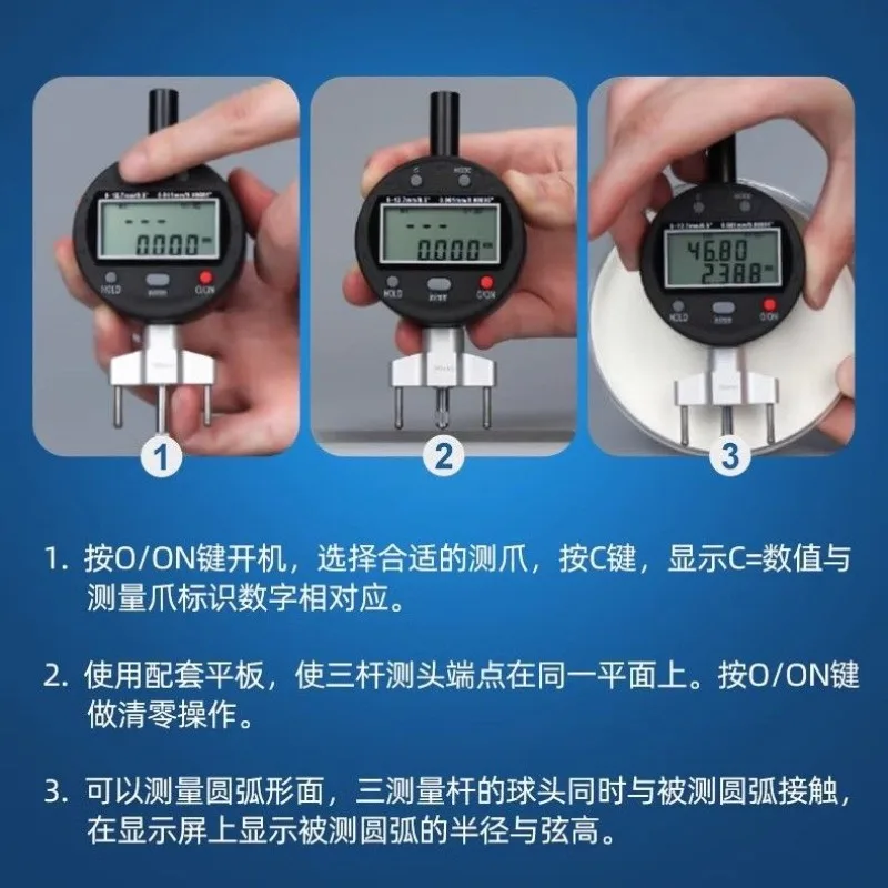 고정밀 디지털 R 게이지, 라디우스 게이지, 직경 전자 - R/Diy Electronics 리뷰 및 가격