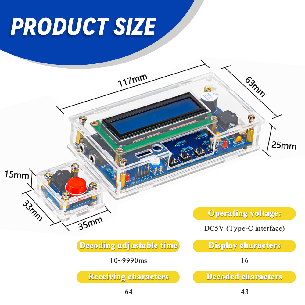 디지털 디스플레이 전자 제조 키트로 DIY 전신 디코드 - R/Diy Electronics 리뷰 및 가격