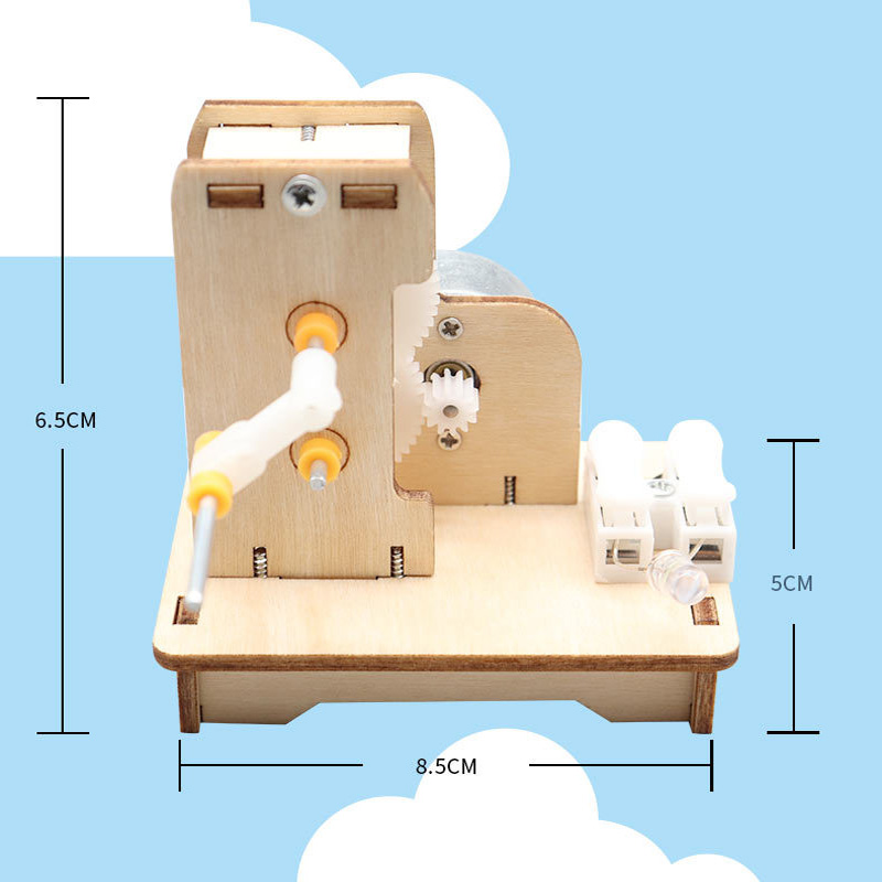 DIY 미니 핸드 생성기 DIY 과학 실험 키트 및 교 - Diy Kit Elektronik 리뷰 및 가격