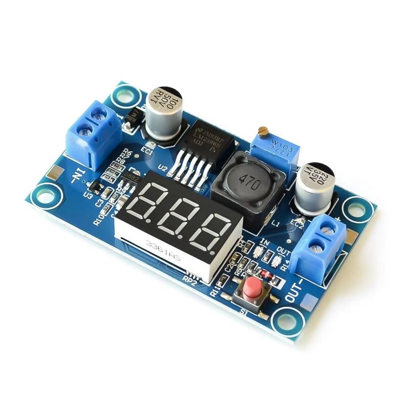 LM2596 전원 공급 모듈 디스플레이 포함 3A 2. - Diy In Electronics 리뷰 및 가격