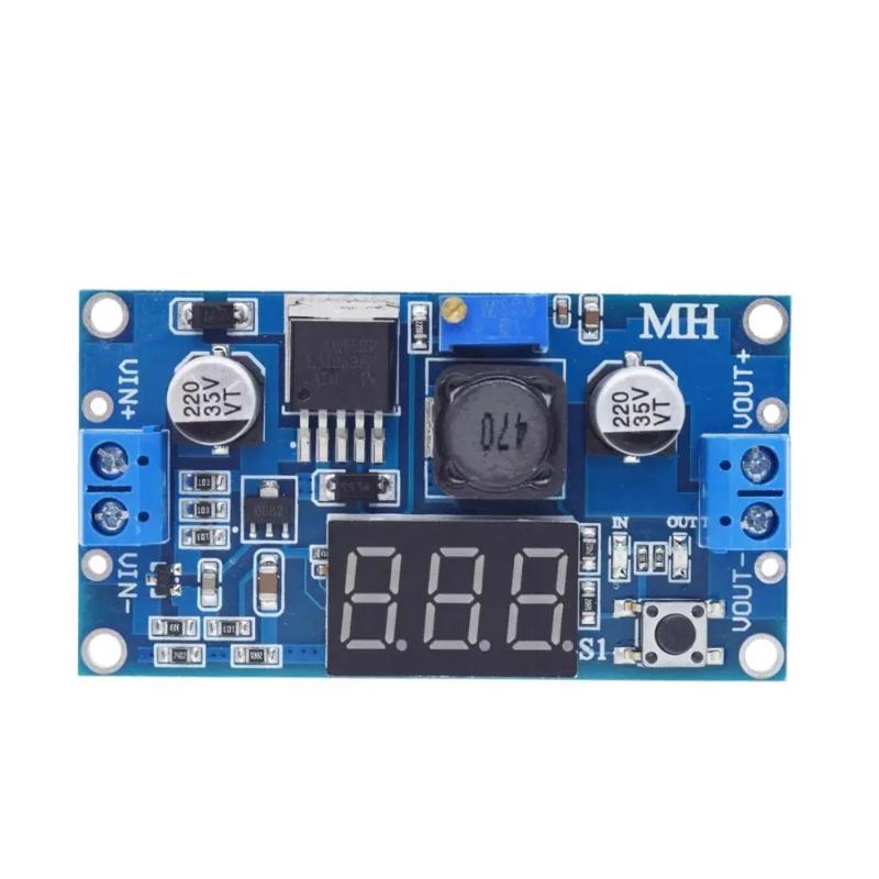 LM2596 전원 공급 모듈 디스플레이 포함 3A 2. - Diy In Electronics 리뷰 및 가격