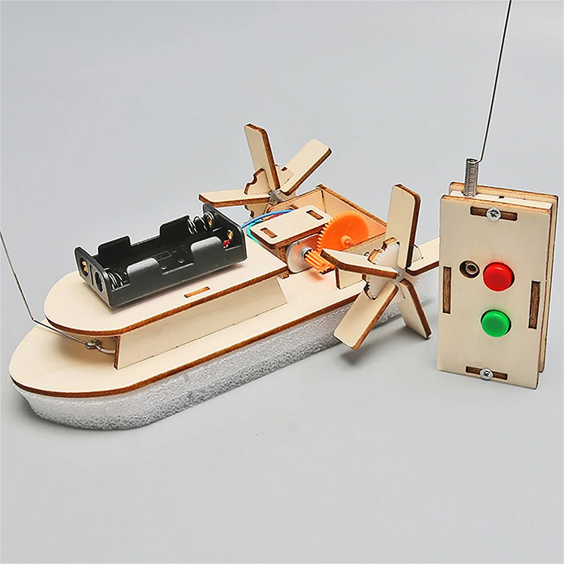 DIY 보트 모델 과학 장난감 어린이 줄기 전기 교육  - Diy Kit Elektronik 리뷰 및 가격