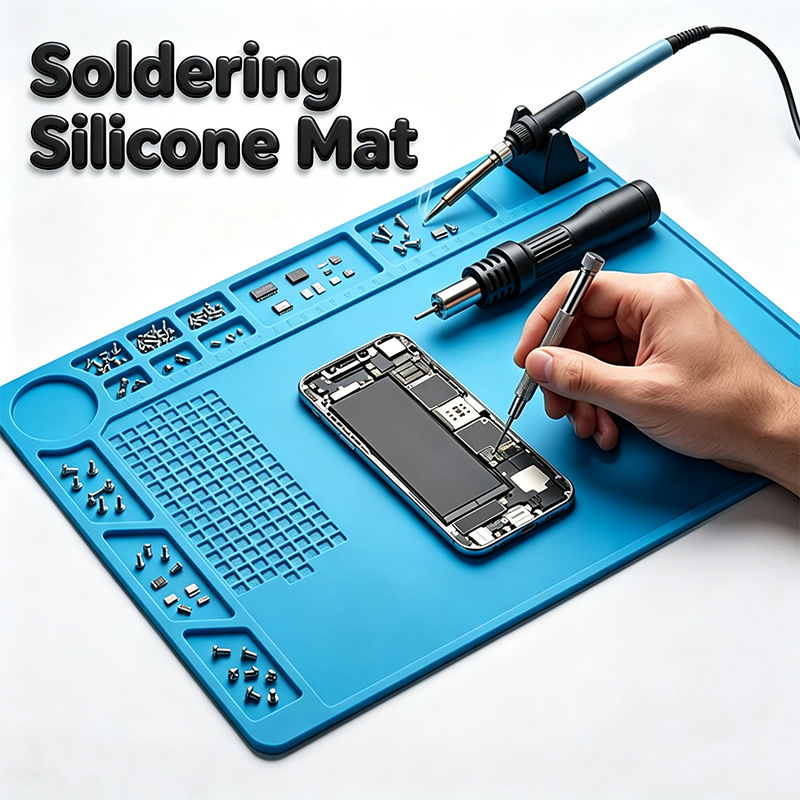 실리콘 수리 매트 단열 납땜 스테이션 패드 회로 기판  - Diy Soldering Station No Electronics 리뷰 및 가격