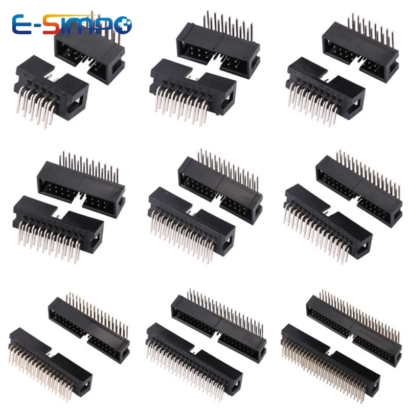 10개 DC3 2.54mm DIP RA 직각 SMT 이 - Male Female Header Pin 리뷰 및 가격