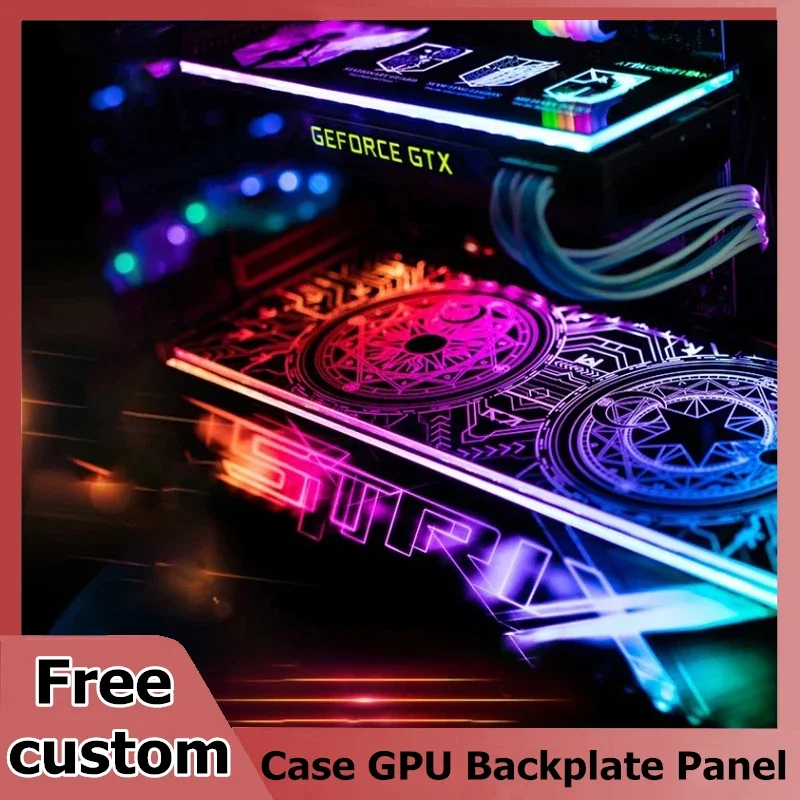 PC 케이스 장식용 DIY RGB 조명 패널, VGA  - Diy Electronics Case 리뷰 및 가격