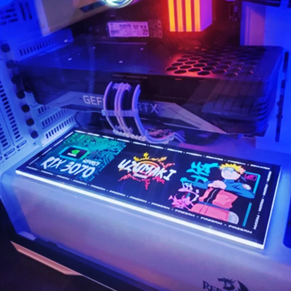 PC 케이스 장식용 DIY RGB 조명 패널, VGA  - Diy Electronics Case 리뷰 및 가격