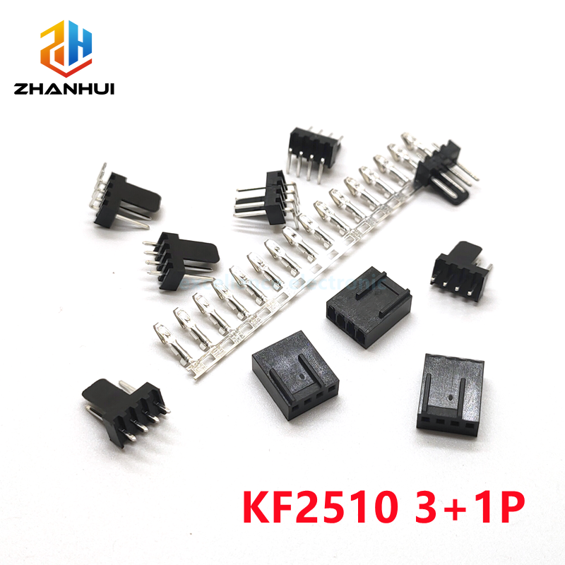 10-50Pcs 2.54mm 피치 KF2510 4핀 커 - Male Female Header Pin 리뷰 및 가격