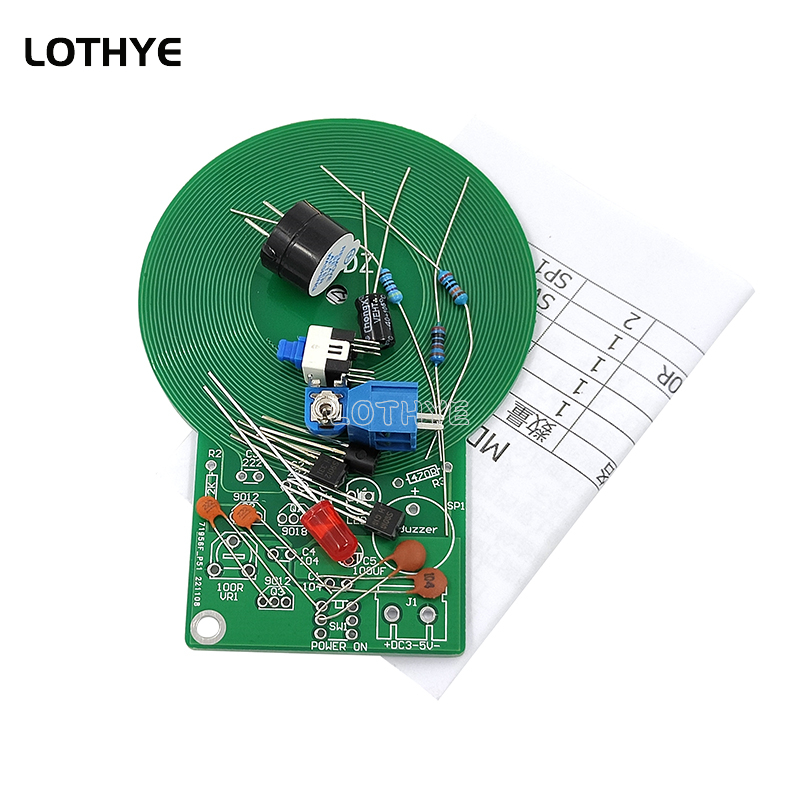 DC 3V-5V 금속 탐지기 키트 DIY 전자 키트 6 - Diy Wearable Electronics 리뷰 및 가격