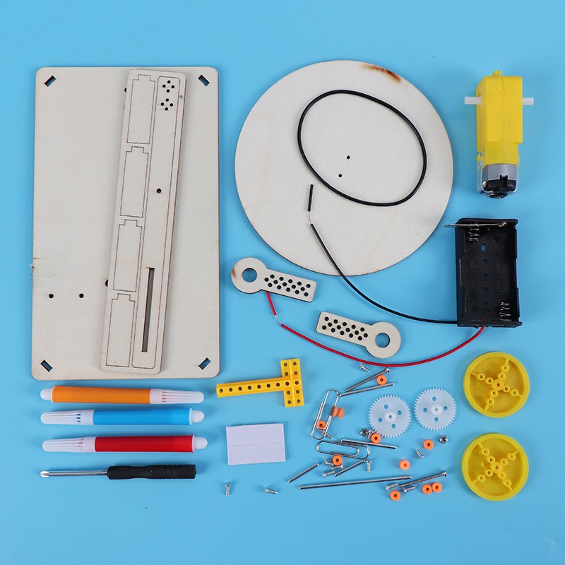 1-3Pcs DIY 나무 전기 플로터 드로잉 로봇 장난 - Diy Wearable Electronics 리뷰 및 가격