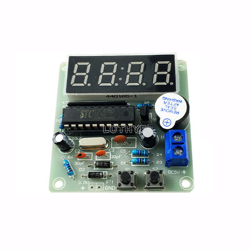DIY 전자 키트 LED 4 디지털 튜브 시계 4 자리 - Diy Electronics Youtube 리뷰 및 가격