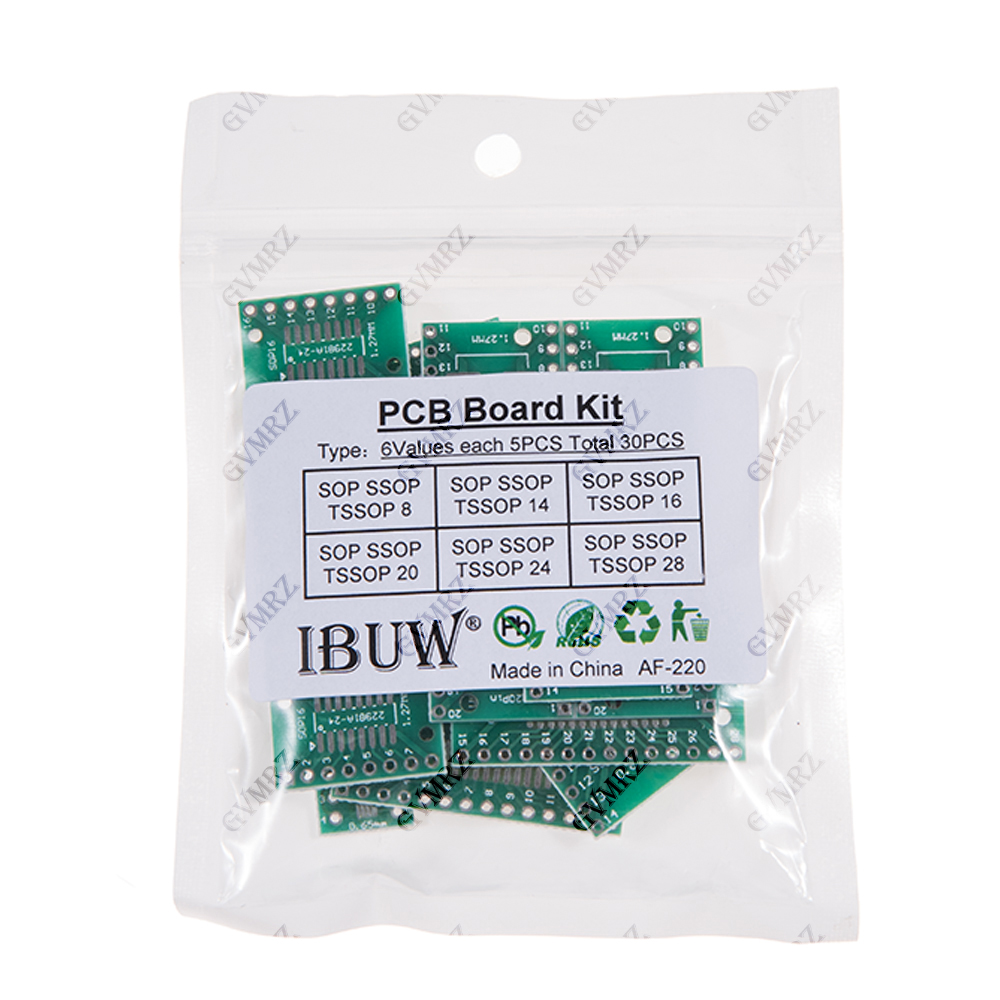 30PCS 6가지 값 SOP SSOP TSSOP PCB - Diy Wearable Electronics 리뷰 및 가격