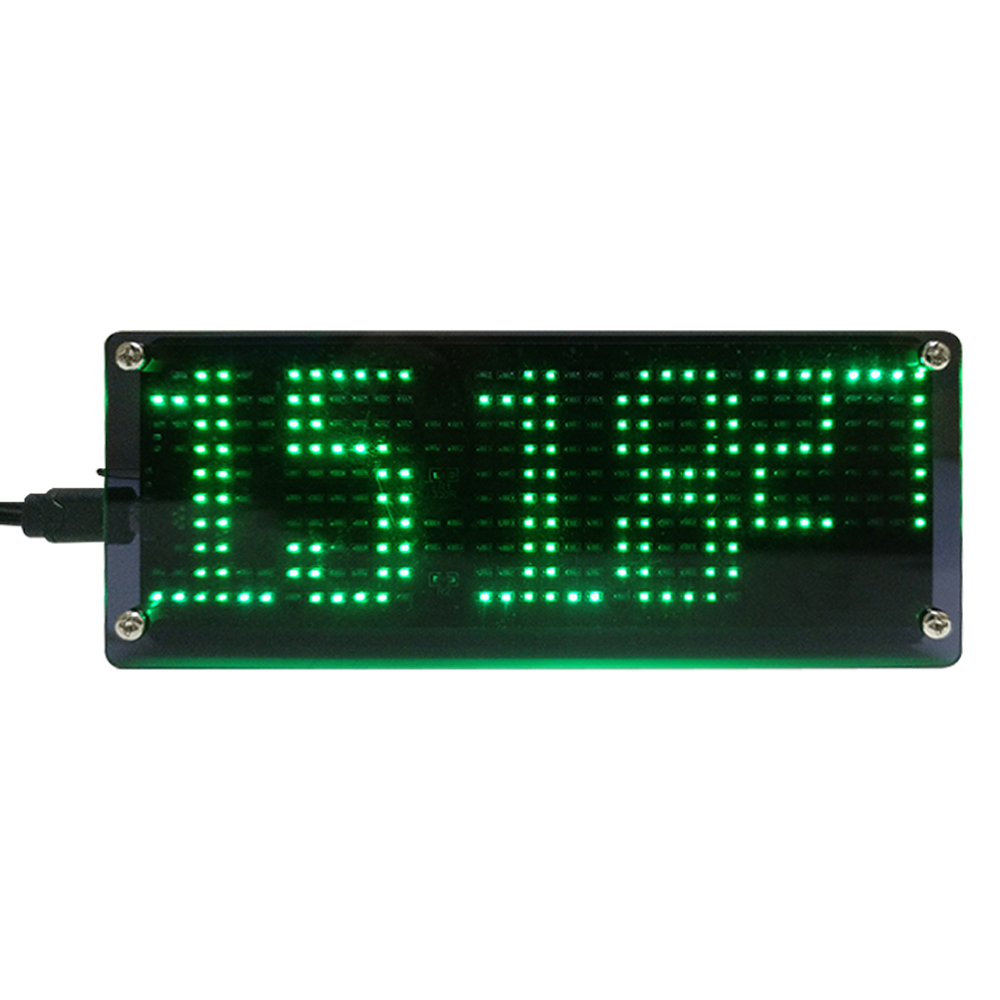 DIY 디지털 도트 매트릭스 시계 전자 키트 LED 조 - Diy Electronics Learning Kit 리뷰 및 가격
